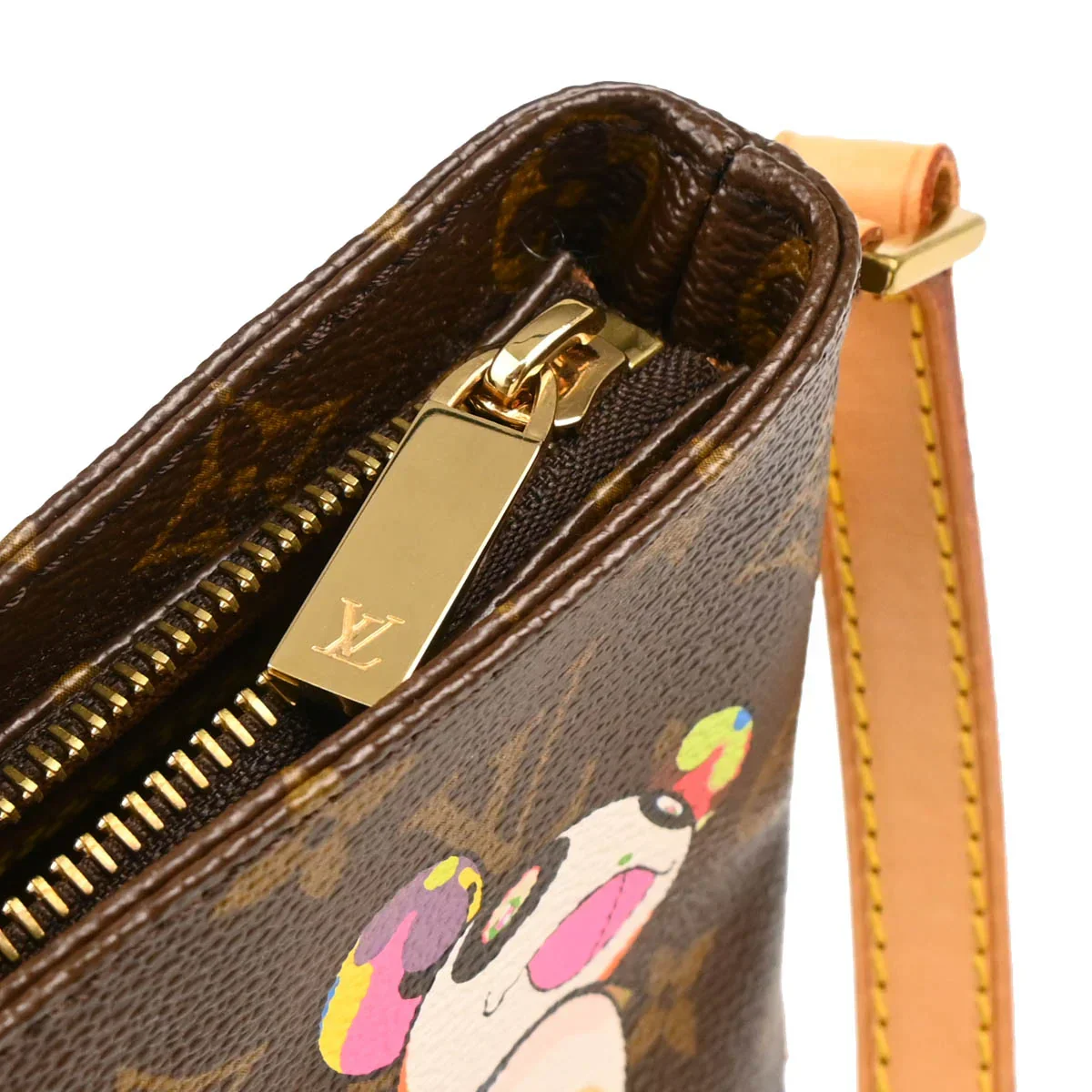 Louis Vuitton 2004 Monogram Panda Trotteur Shoulder Bag M51241 - Image 7