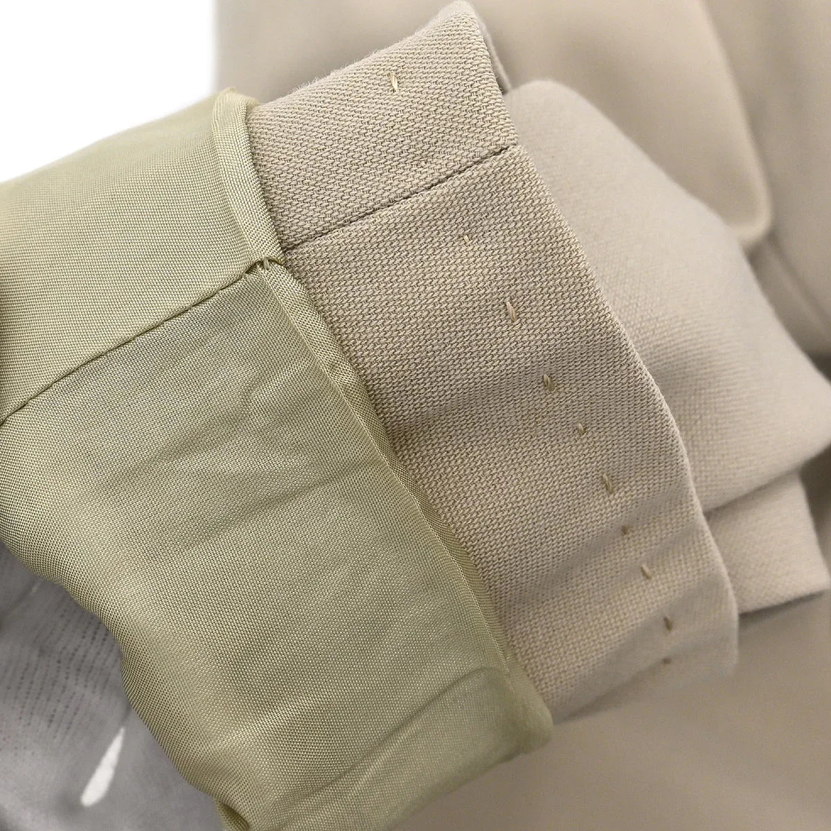 Celine Jacket Skirt Suit Set Beige #40 - Image 5