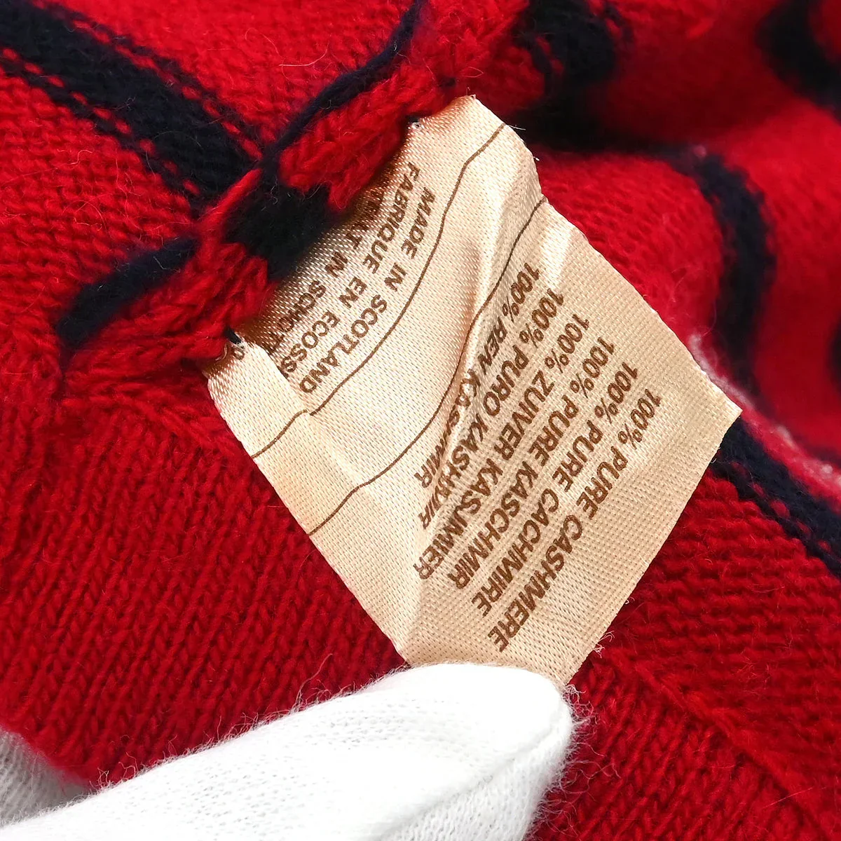 Chanel Cardigan Red #S - Image 10