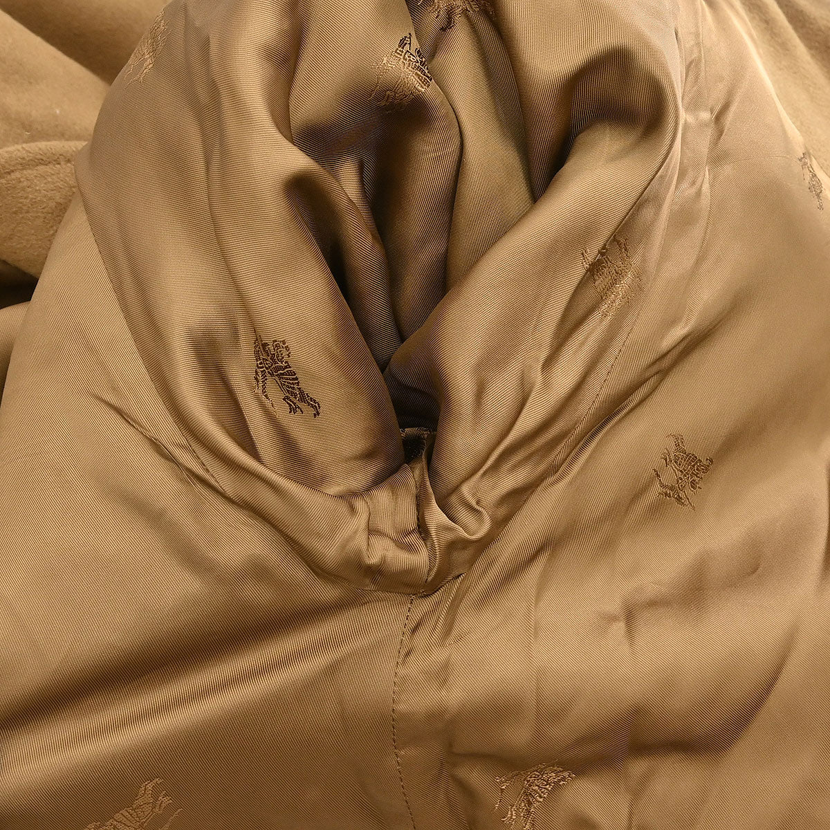 Burberry 1989 Double Breasted Coat Brown - Image 10