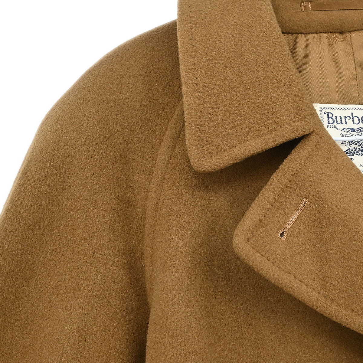 Burberry 1989 Double Breasted Coat Brown - Image 5