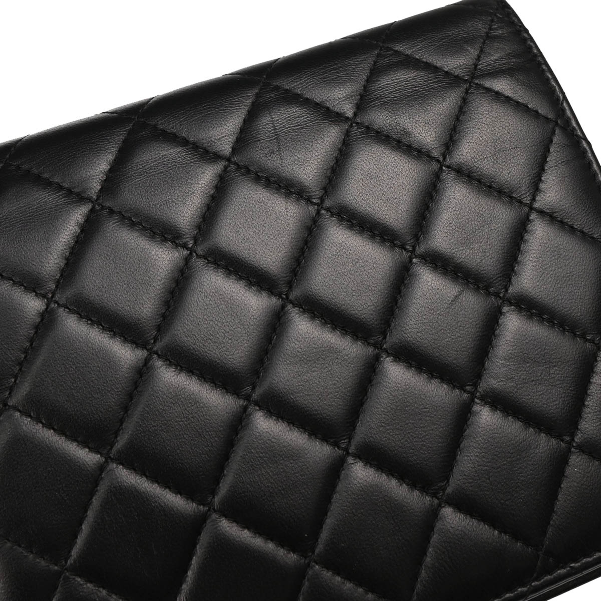 Chanel 2017-2018 Black Lambskin WOC Shoulder Bag - Image 7