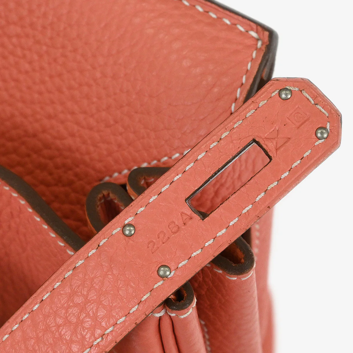 Hermes 2013 Crevette Taurillon Clemence Birkin 35 Handbag - Image 10