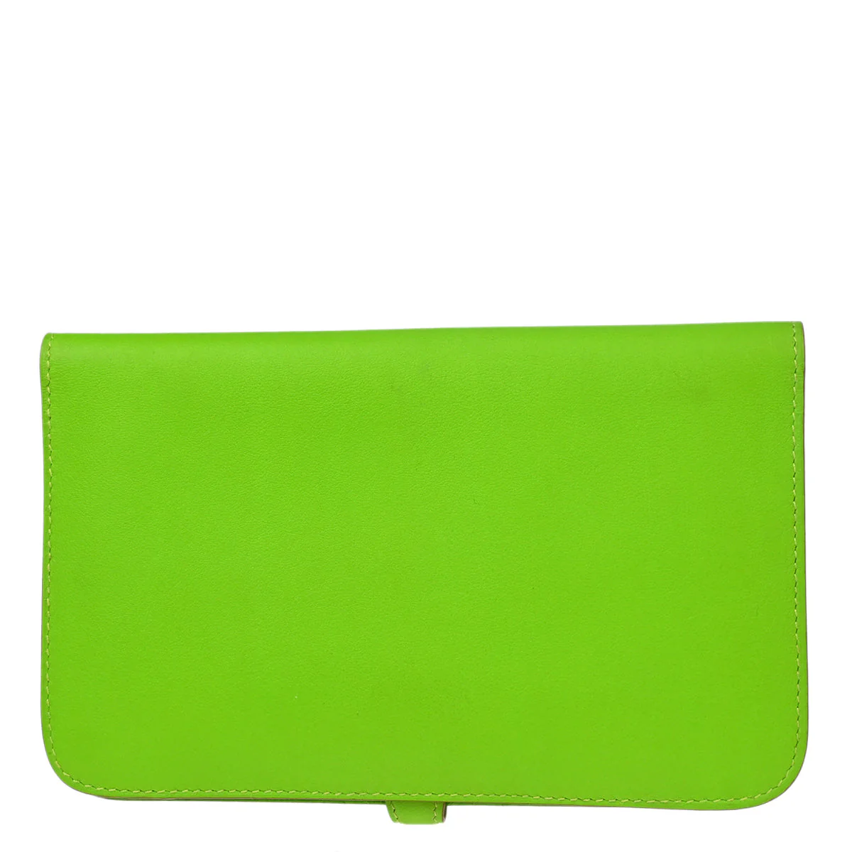 Hermes 2012 Apple Green Swift Dogon GM Wallet - Image 2