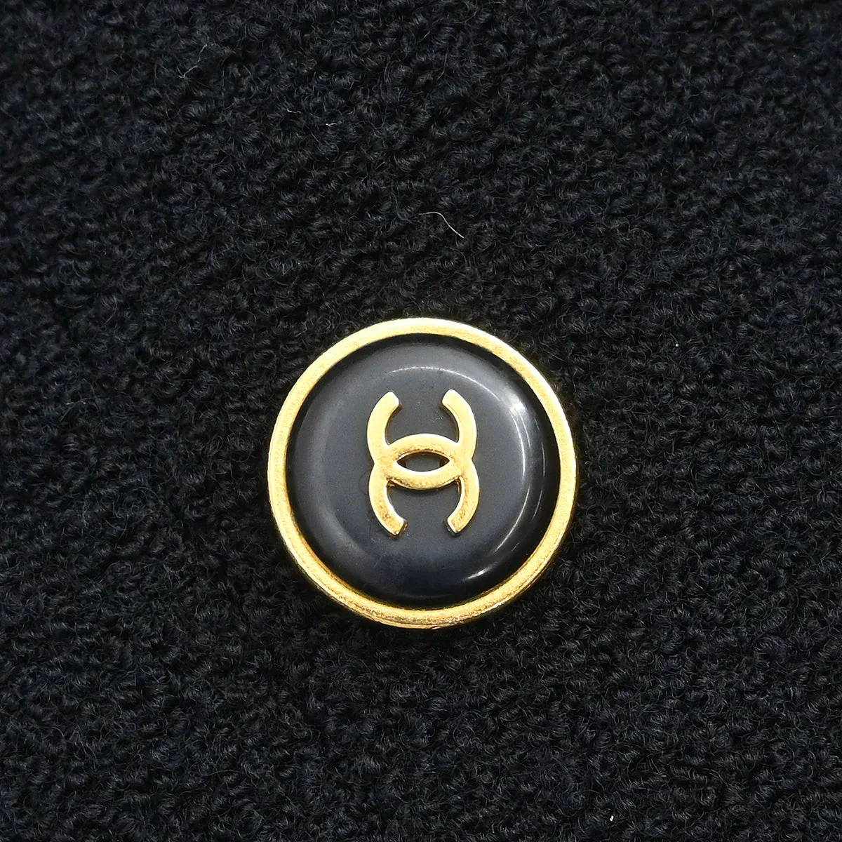 Chanel 1995 Double Breasted Jacket Black #34 - Image 4