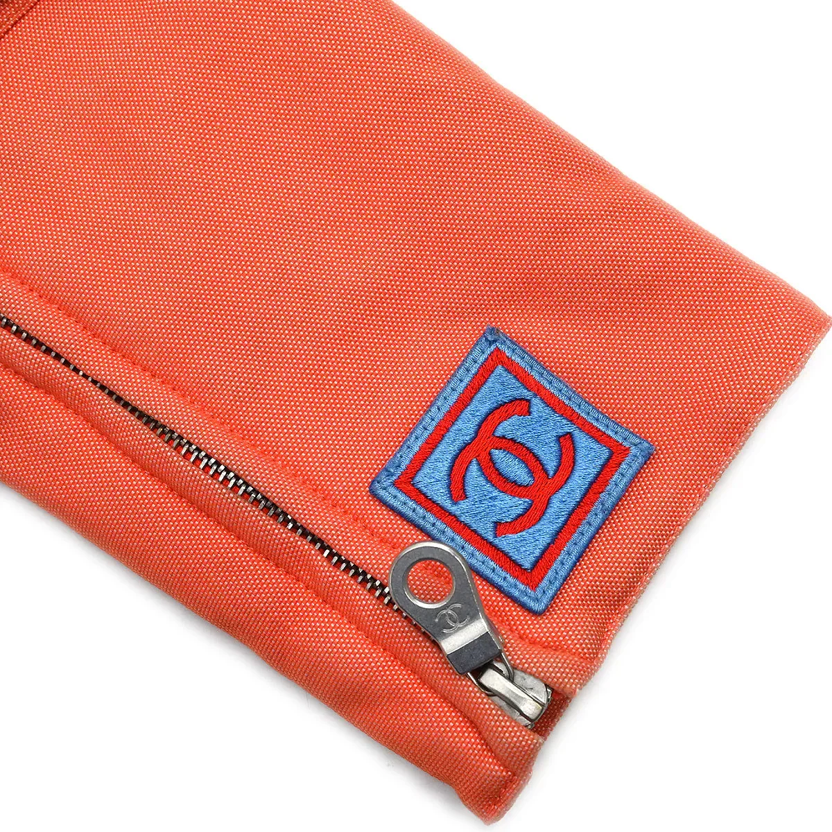 Chanel 2002 Sport Line Zip Up Jacket Orange #38 - Image 4