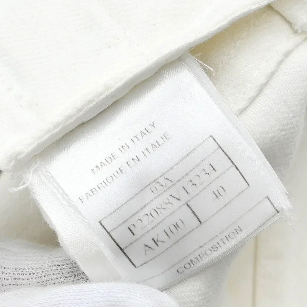 Chanel 2003 Coat White #40 - Image 10