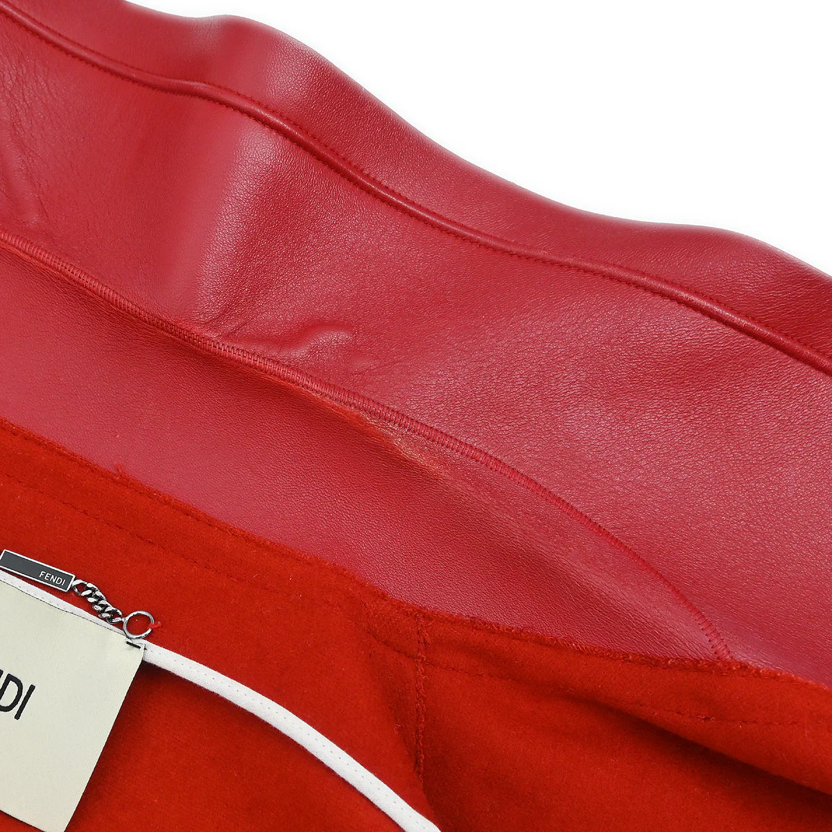 Fendi Sleeveless Jacket Red #42 - Image 7