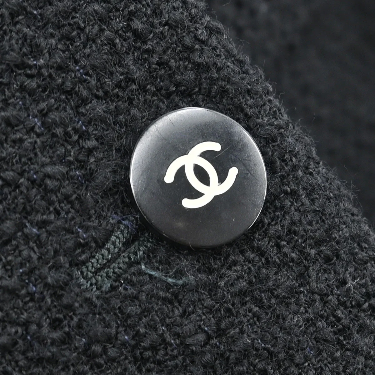 Chanel Single Breasted Jacket Black - Image 9