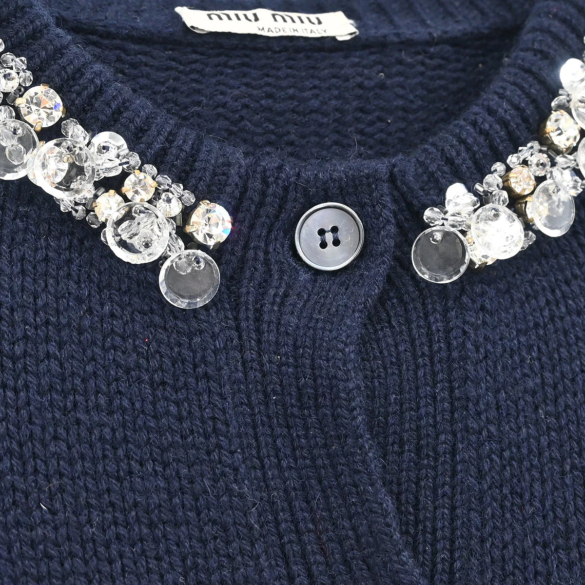Miu Miu 2015 Cardigan Navy #36 - Image 4