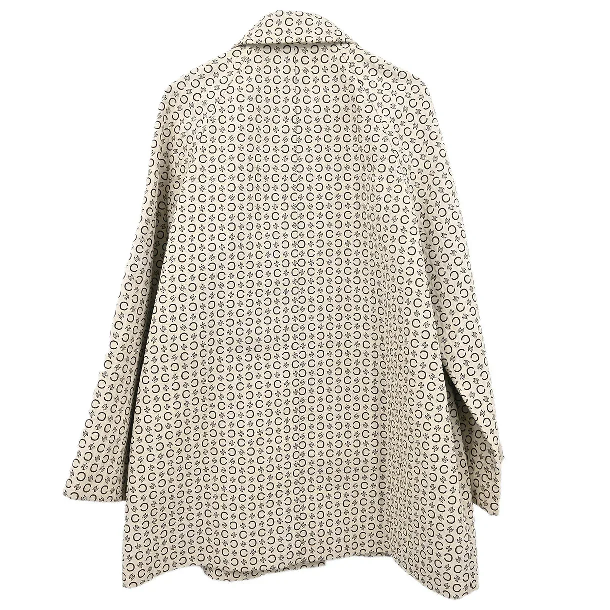 Celine Single Breasted Jacket Macadam White #42 - Image 2