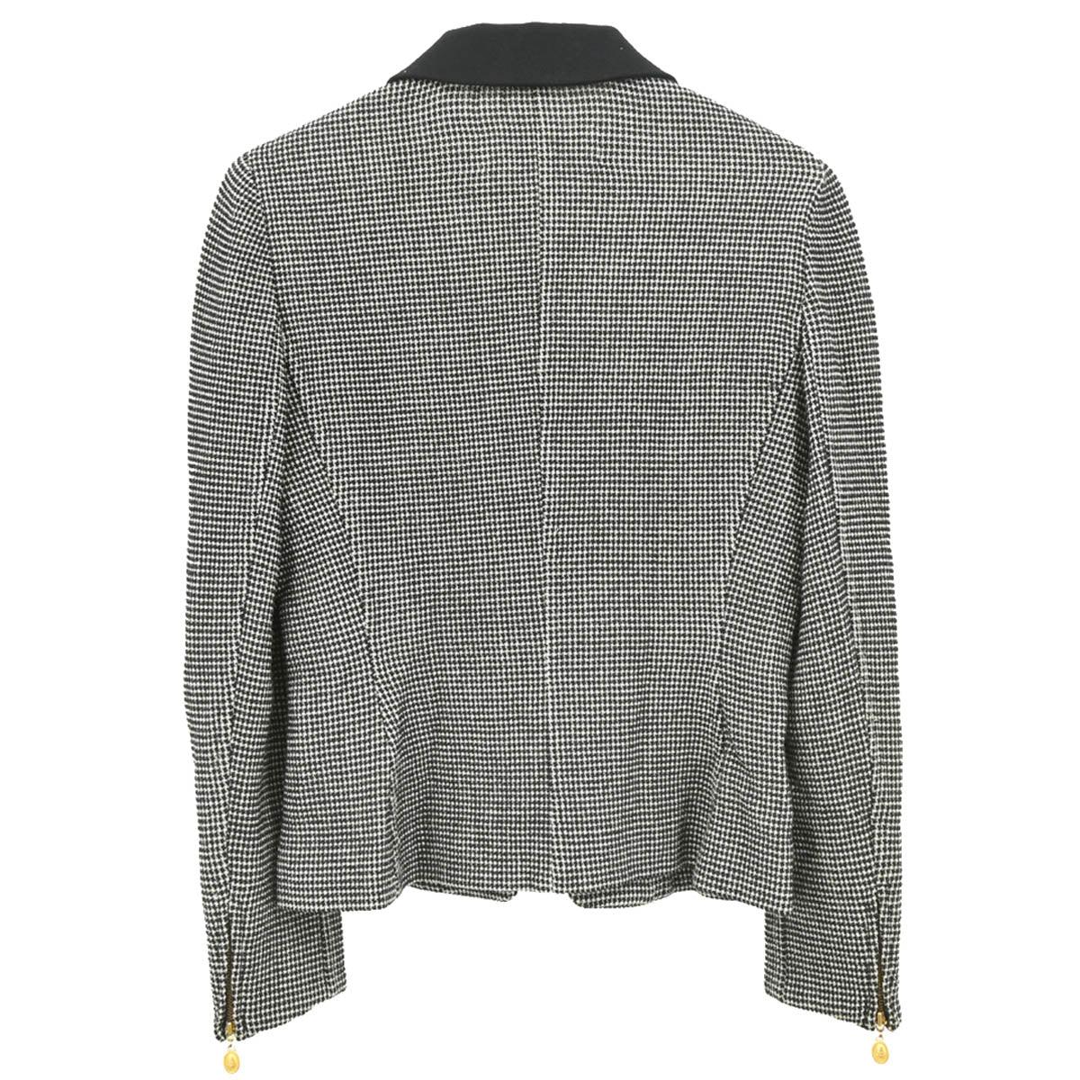 Christian Dior 1980s Houndstooth Check Single Breasted Jacket #34 - #36 - Image 3