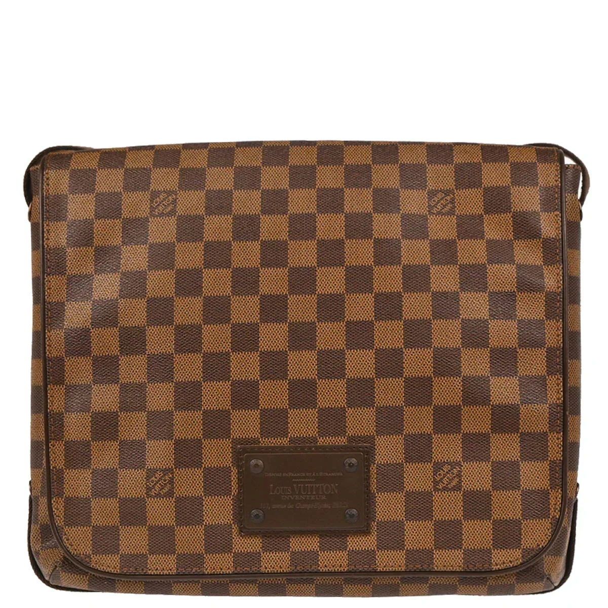 Louis Vuitton 2009 Damier Brooklyn MM Shoulder Bag N51211