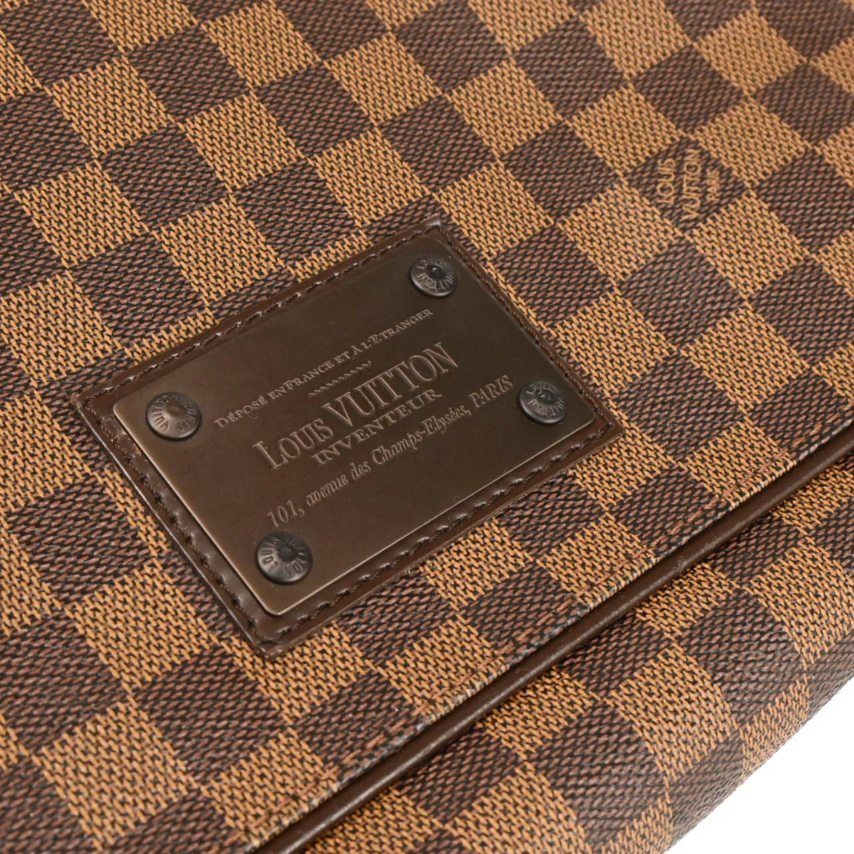 Louis Vuitton 2009 Damier Brooklyn MM Shoulder Bag N51211 - Image 6
