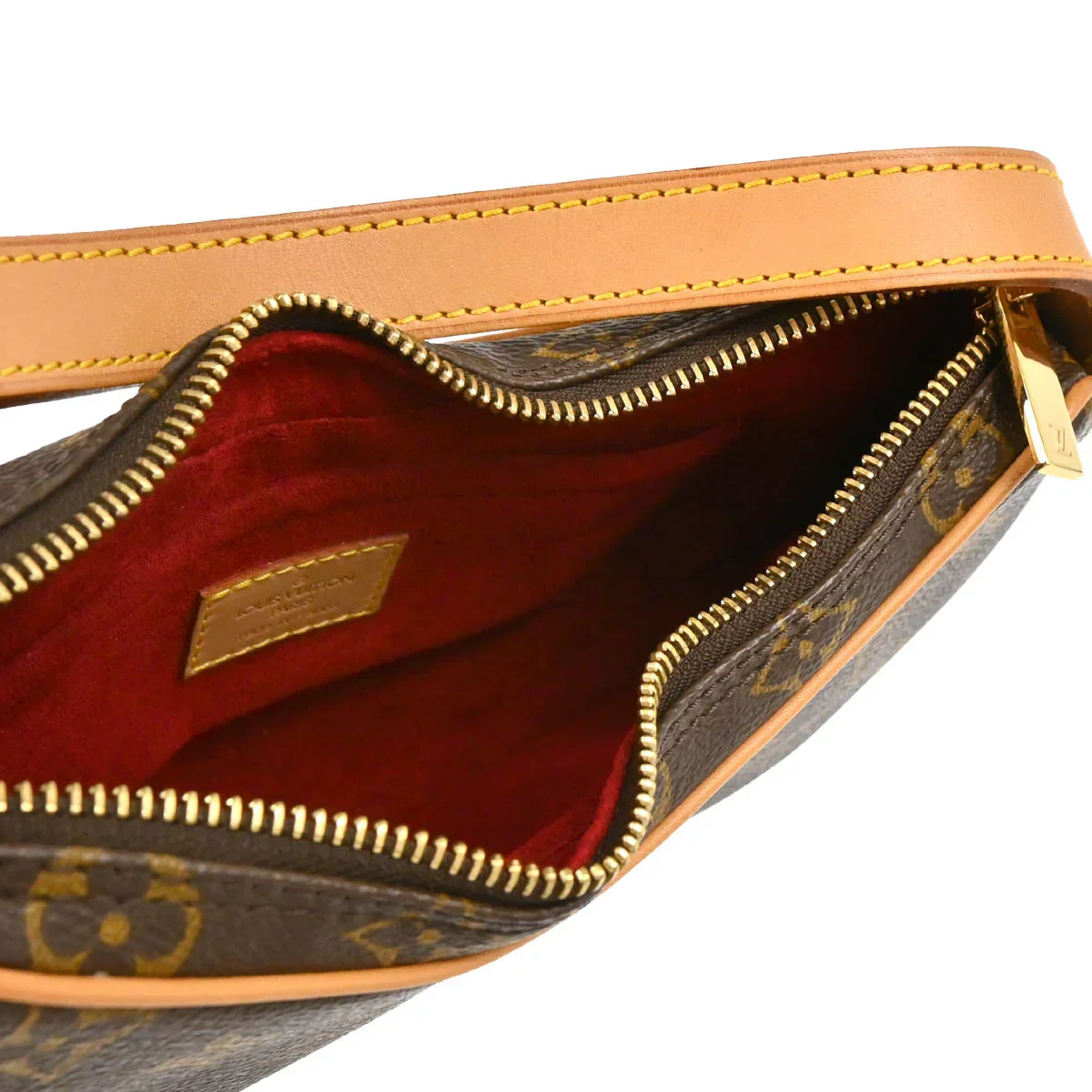 Louis Vuitton 2002 Monogram Pochette Croissant Handbag M51510 - Image 4