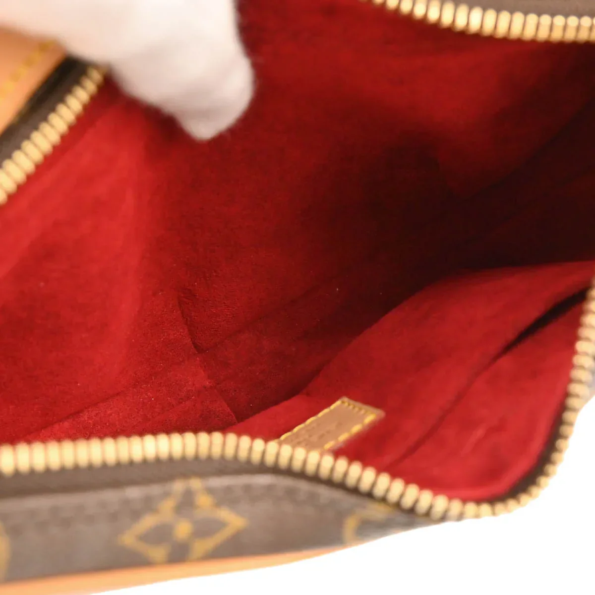 Louis Vuitton 2002 Monogram Pochette Croissant Handbag M51510 - Image 8