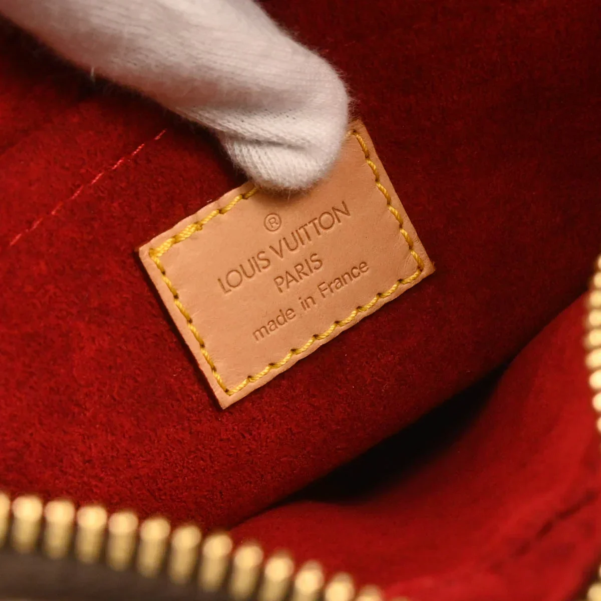 Louis Vuitton 2002 Monogram Pochette Croissant Handbag M51510 - Image 9