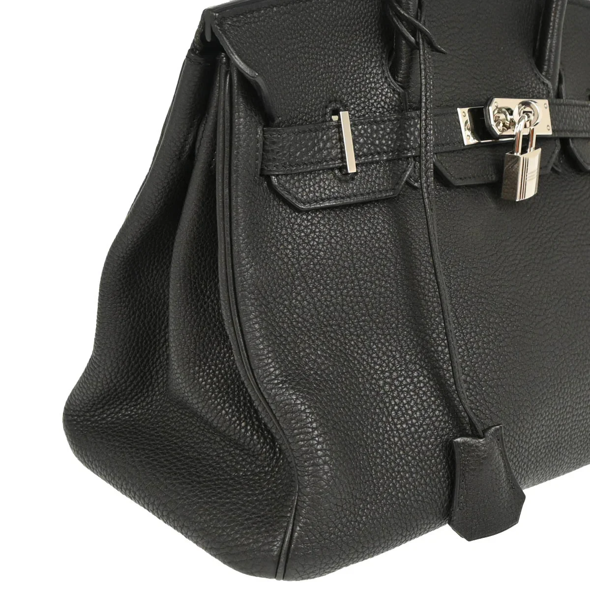 Hermes 2008 Black Togo Birkin 30 Handbag - Image 3