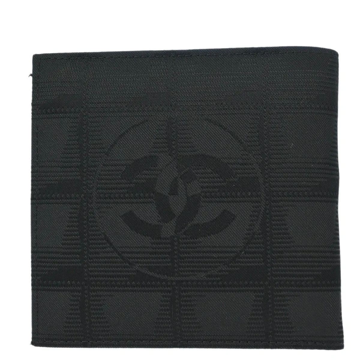Chanel 2000-2001 Black Nylon New Travel Line Bifold Wallet - Image 2