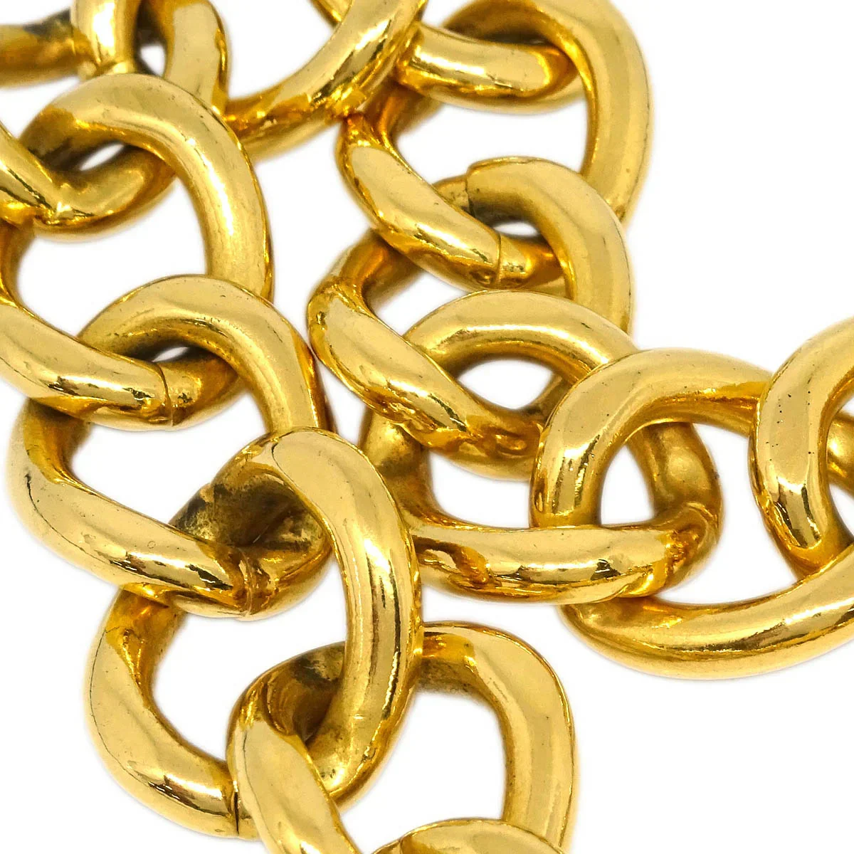 Chanel Gold Chain Pendant Necklace 96P - Image 3