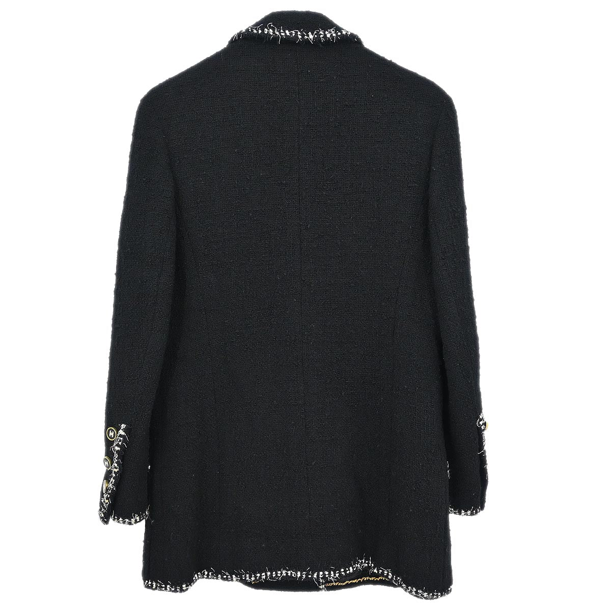 Chanel Double Breasted Jacket Black - Image 2