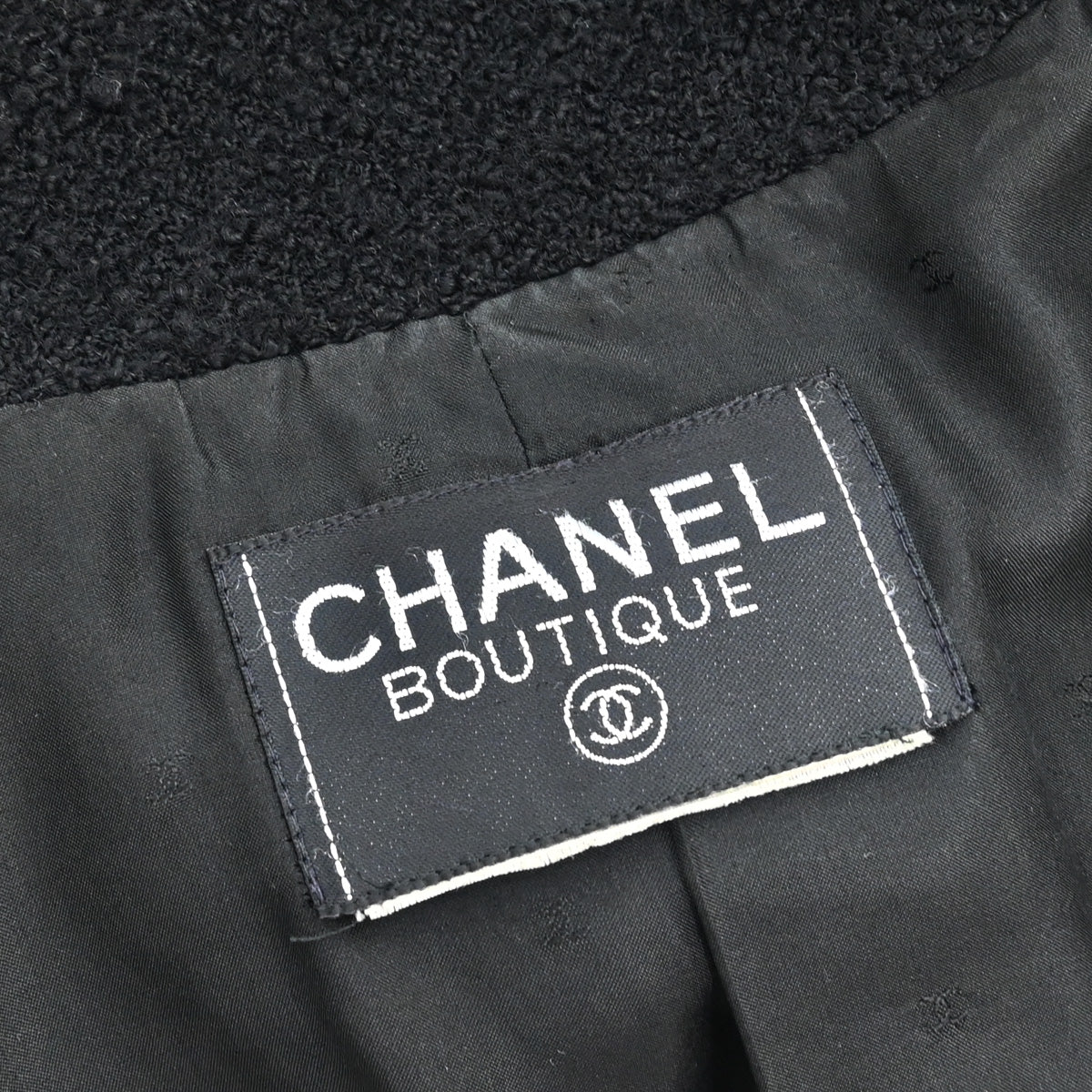 Chanel Double Breasted Jacket Black - Image 9