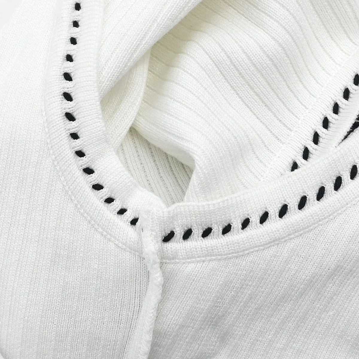 Chanel Sleeveless Top White #40 - Image 8