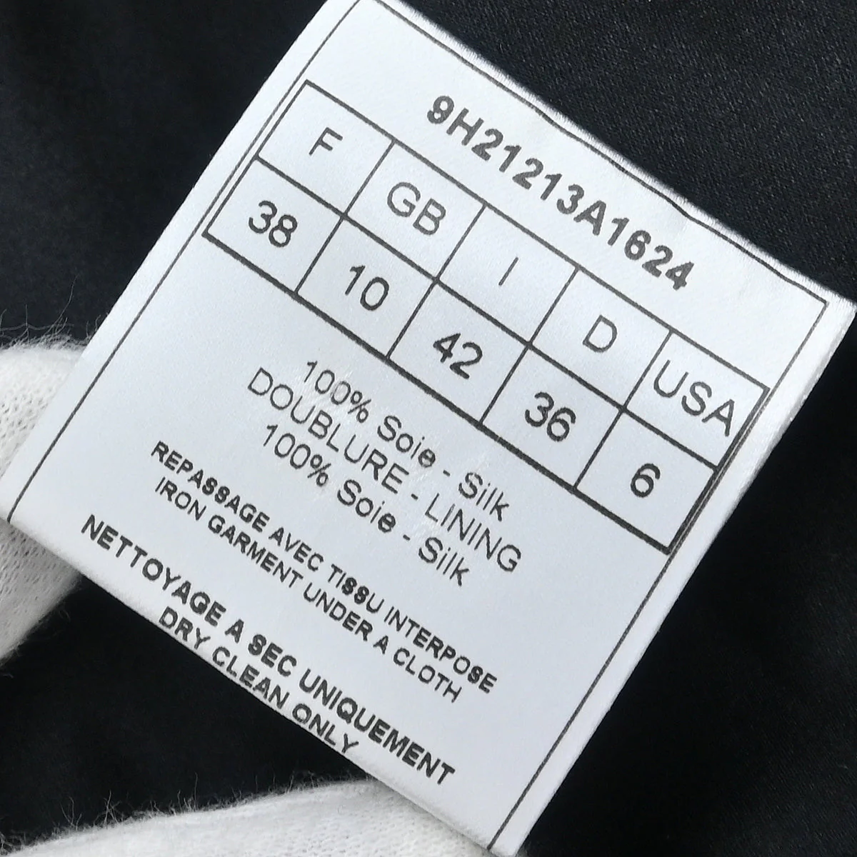 Christian Dior 2009 Single Breasted Jacket Black #38 - Image 10