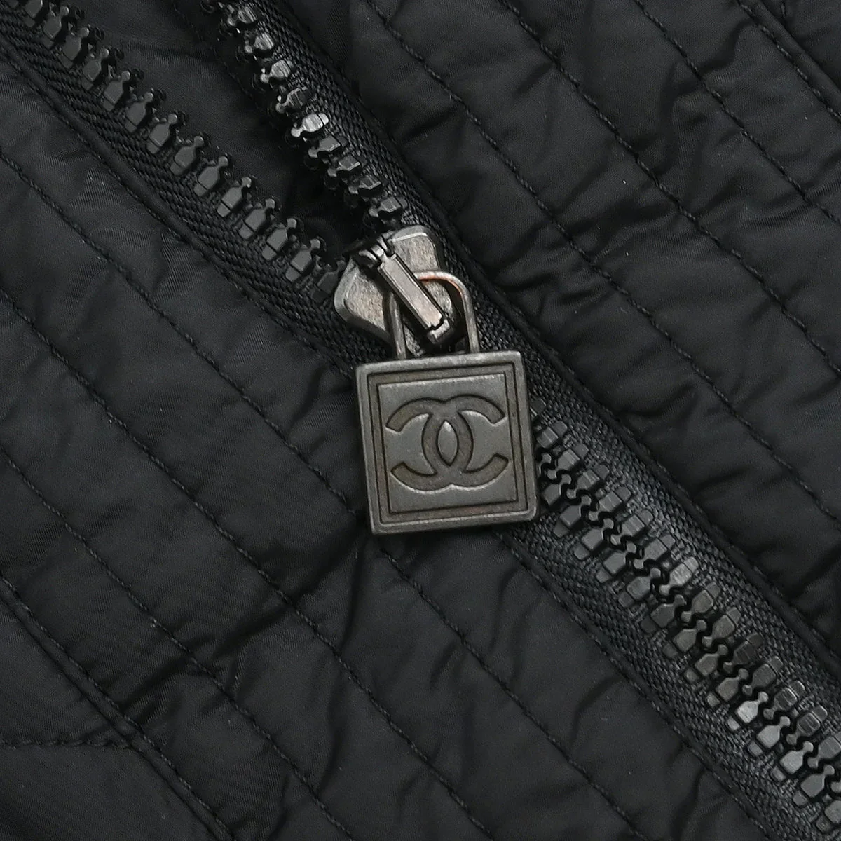 Chanel 2005 Sport Line Zip Up Jacket Black #36 - Image 5