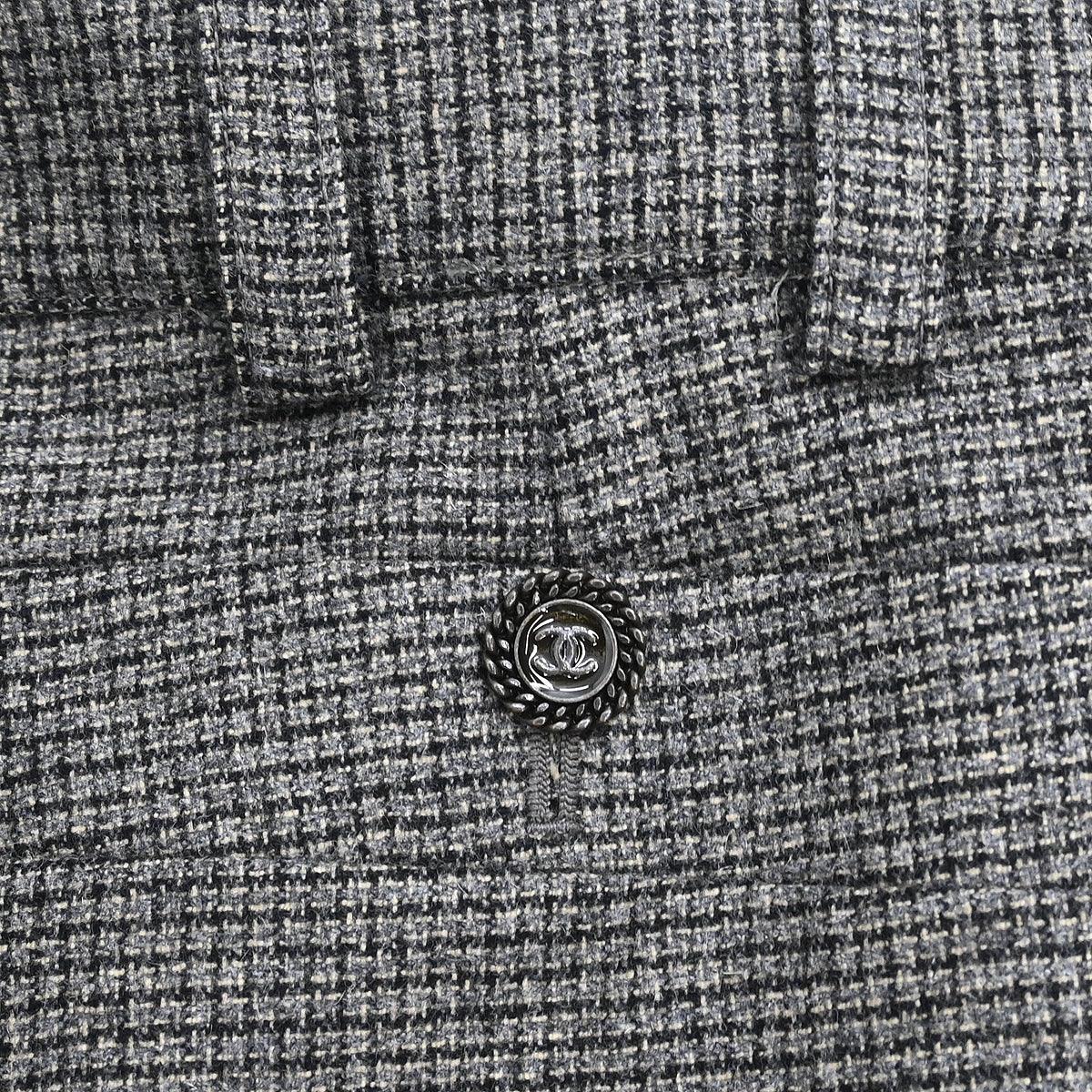 Chanel 2005 Long Pants Gray #38 - Image 5