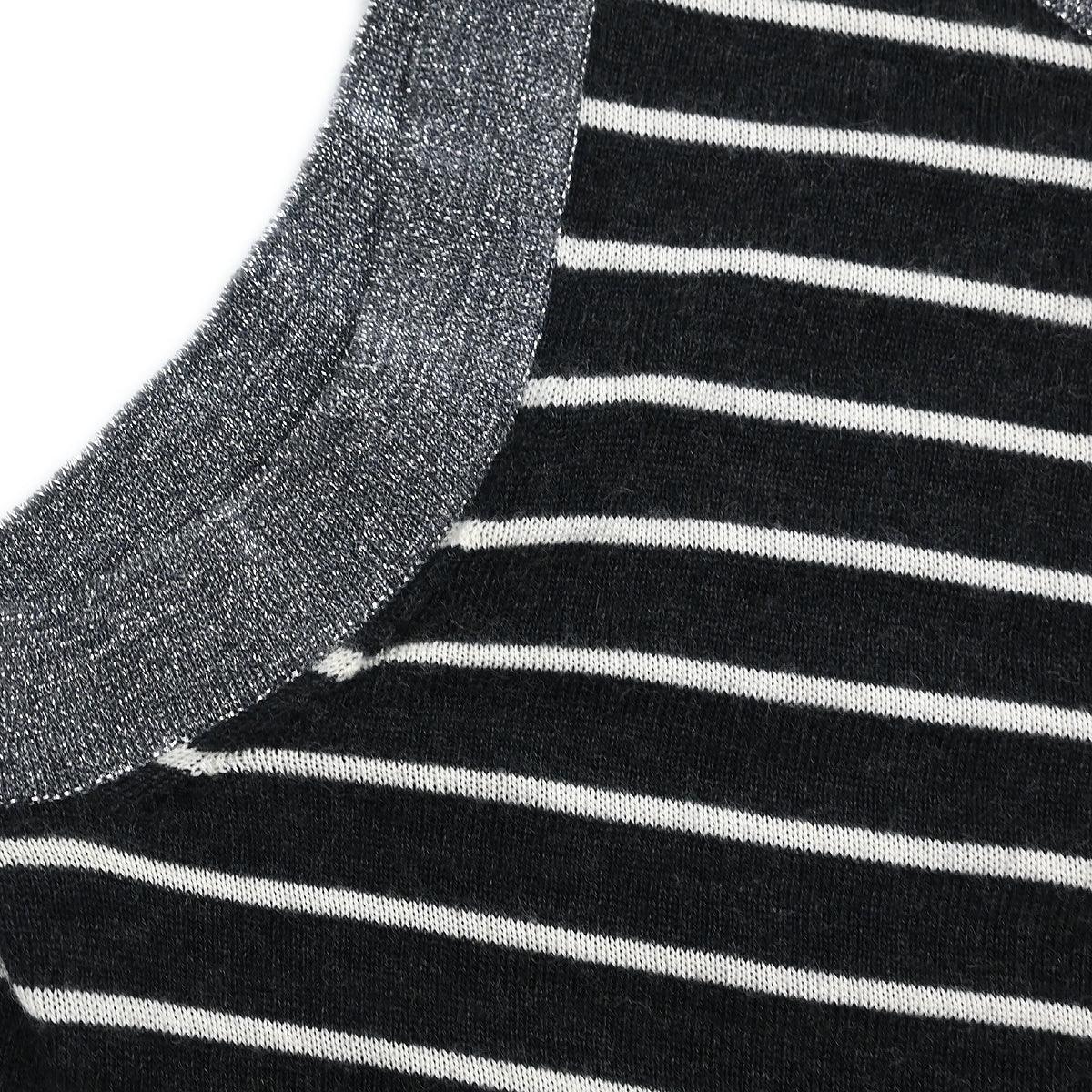 Chanel 2009 Set Cardigan Sleeveless Top Black #34 - Image 5