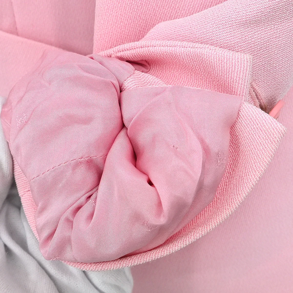 Chanel 1994 Setup Suit Jacket Skirt Pink #40 - Image 3