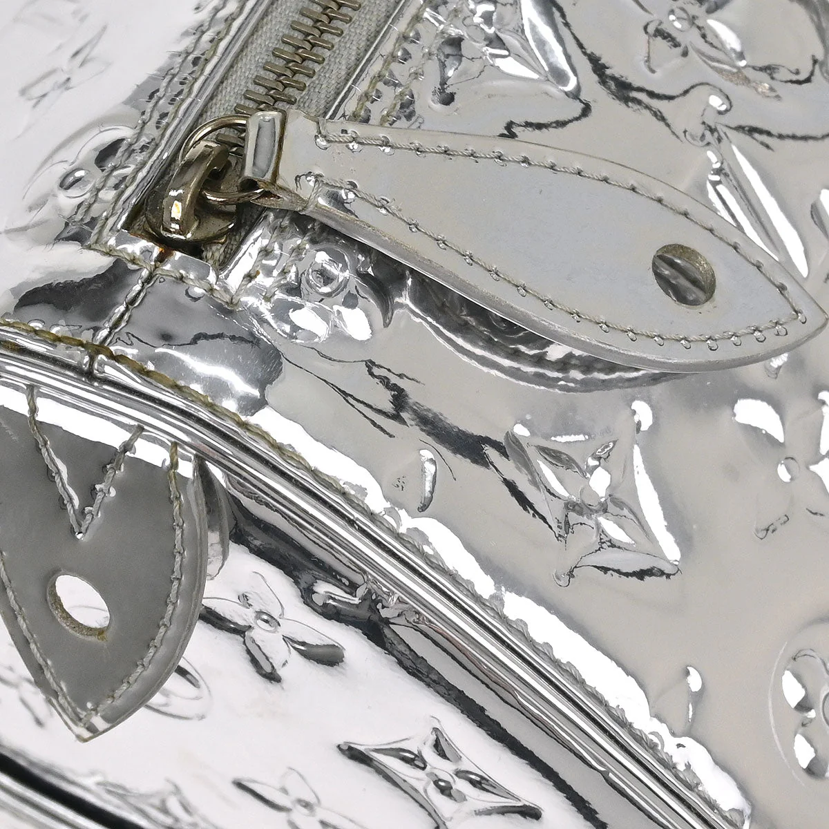 Louis Vuitton Silver Monogram Miroir Speedy 35 Handbag M95271 - Image 8