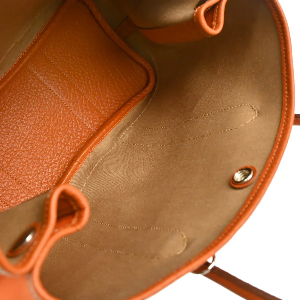 Hermes Orange Officier Garden Party 30 TPM Tote Handbag - Image 8