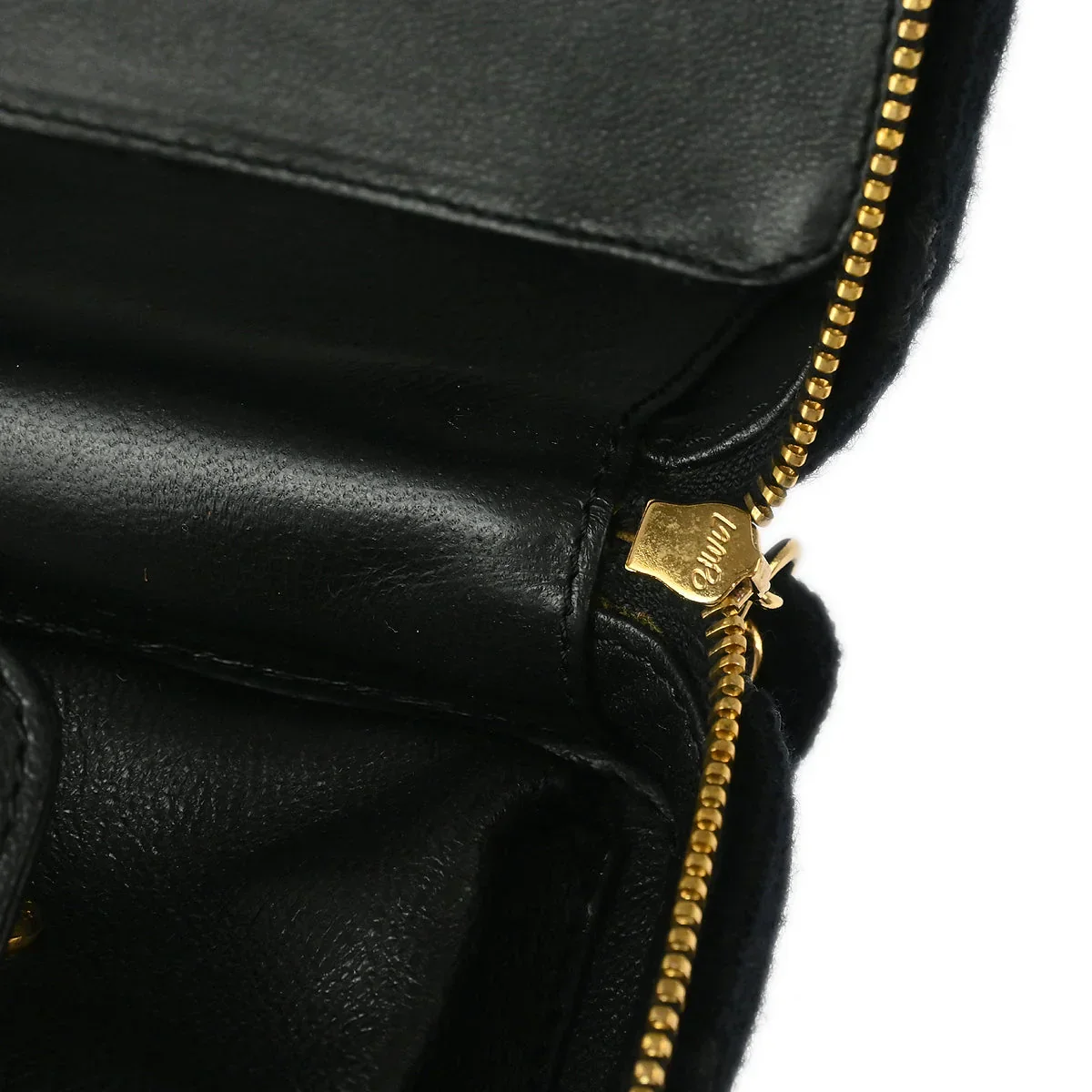 Chanel Black Woo Wild Stitch Vanity Handbag - Image 10