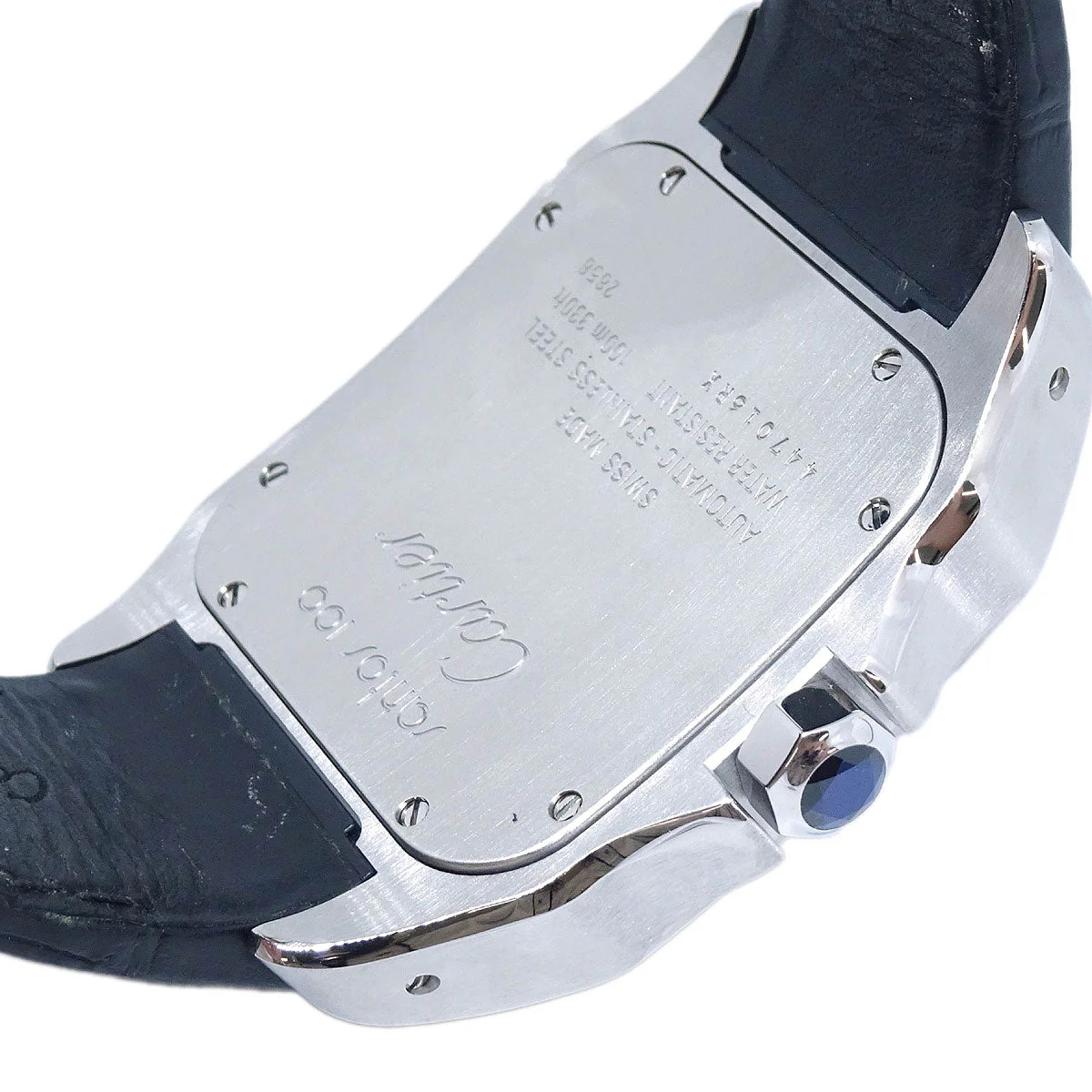 Cartier * Santos 100 Ref.W20132X8 Quartz Watch SS - Image 7