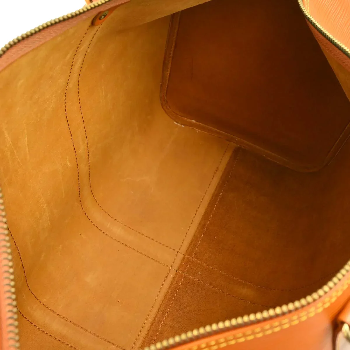 Louis Vuitton Brown Epi Keepall 45 Travel Handbag M42978 - Image 10