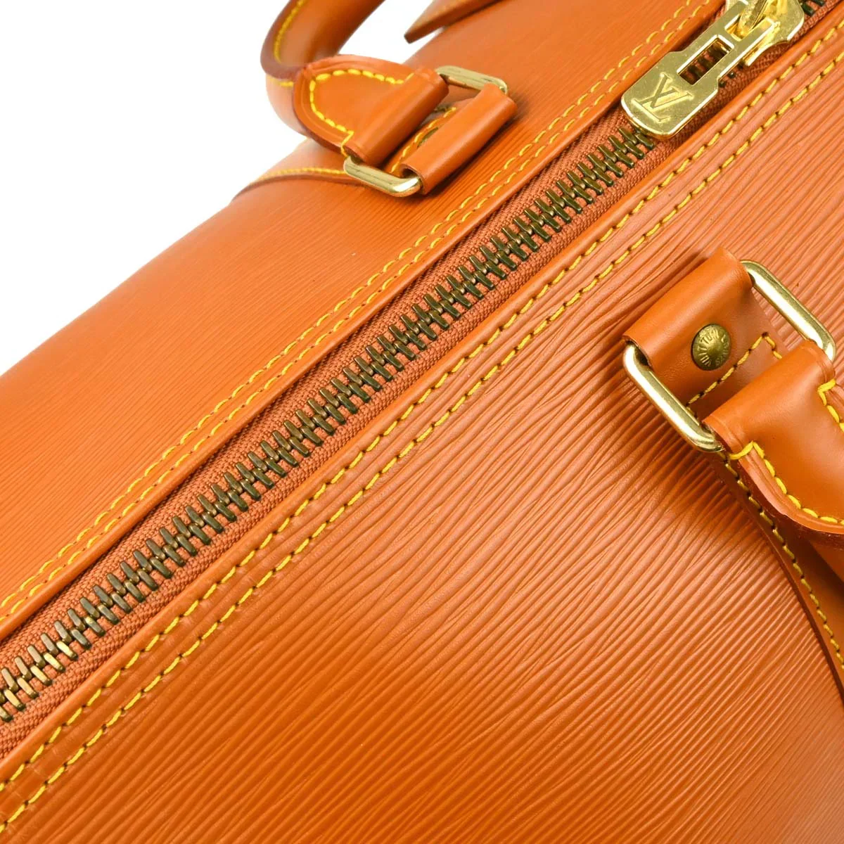 Louis Vuitton Brown Epi Keepall 45 Travel Handbag M42978 - Image 4
