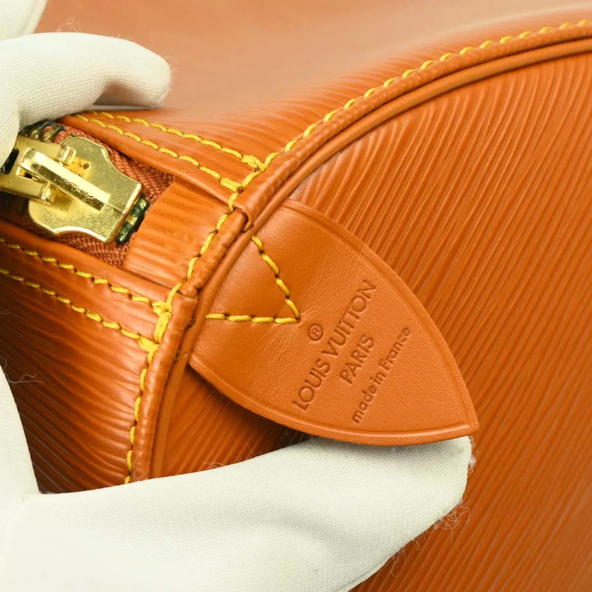 Louis Vuitton Brown Epi Keepall 45 Travel Handbag M42978 - Image 8