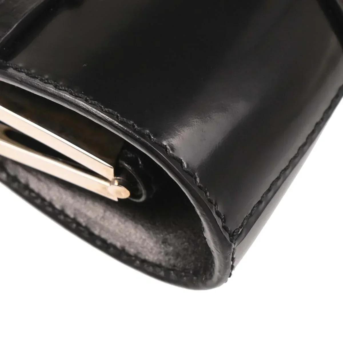 Christian Dior 2003 Black Leather Bondage Bum Bag #85 - Image 5