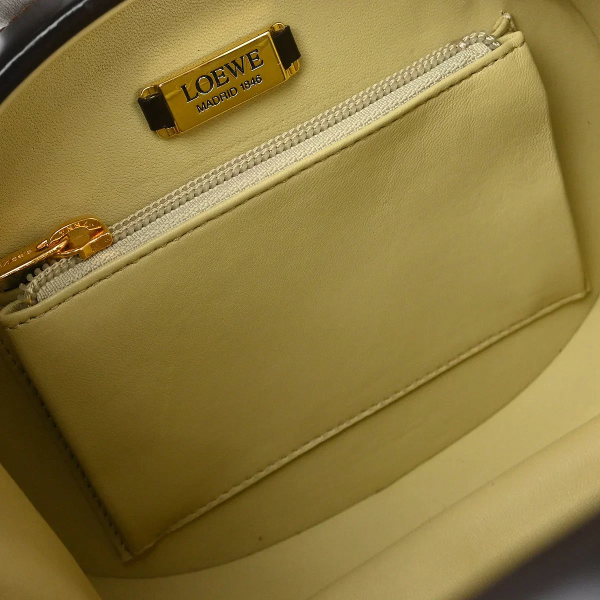 Loewe Leopard Print Oval Handbag - Image 8