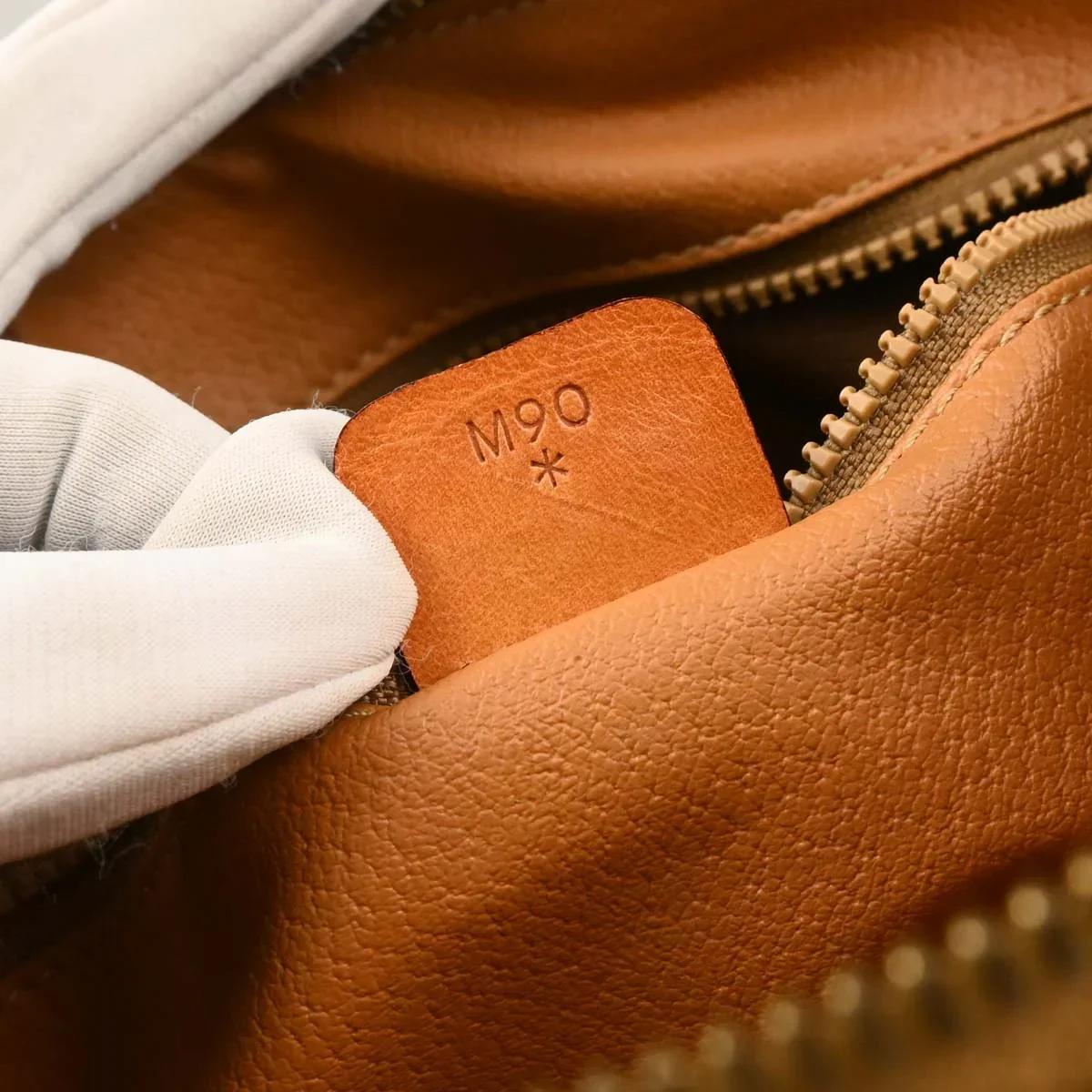 Celine Brown Macadam Handbag - Image 9