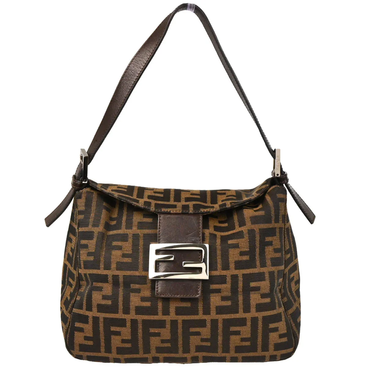 Fendi 2009 Brown Zucca Handbag