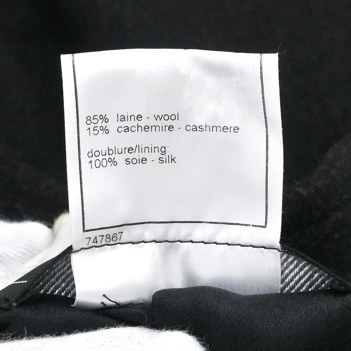 Chanel 2005 Coat Dark Gray #40 - Image 10