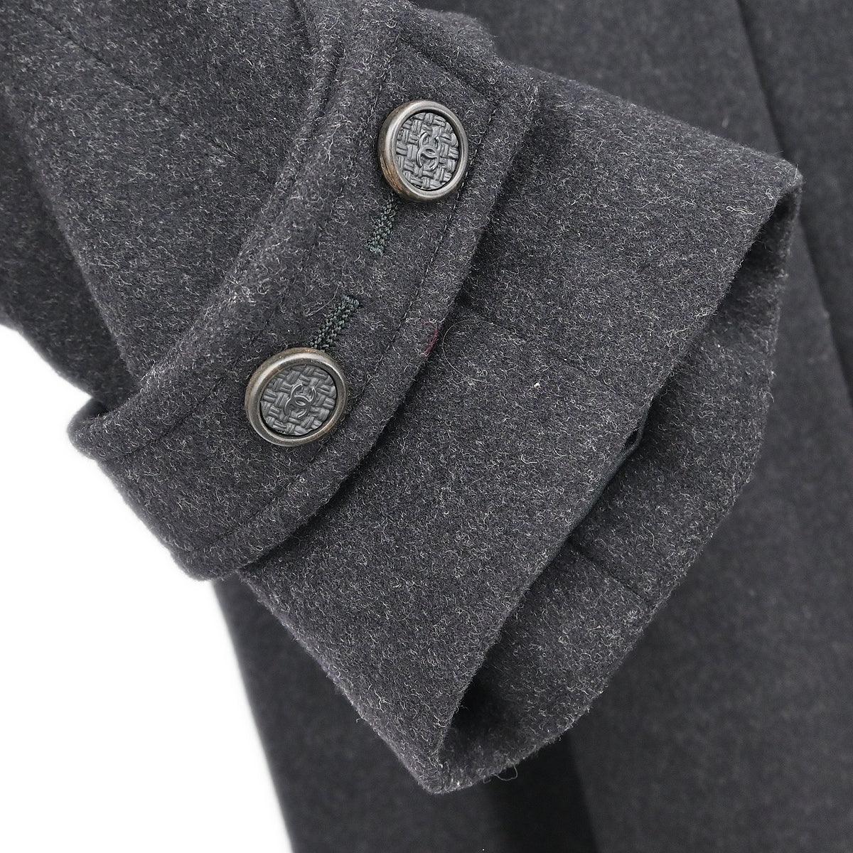 Chanel 2005 Coat Dark Gray #40 - Image 3