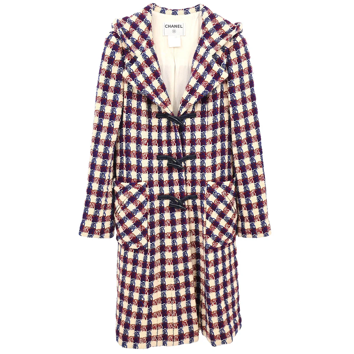 Chanel 2006 Duffle Coat White #42