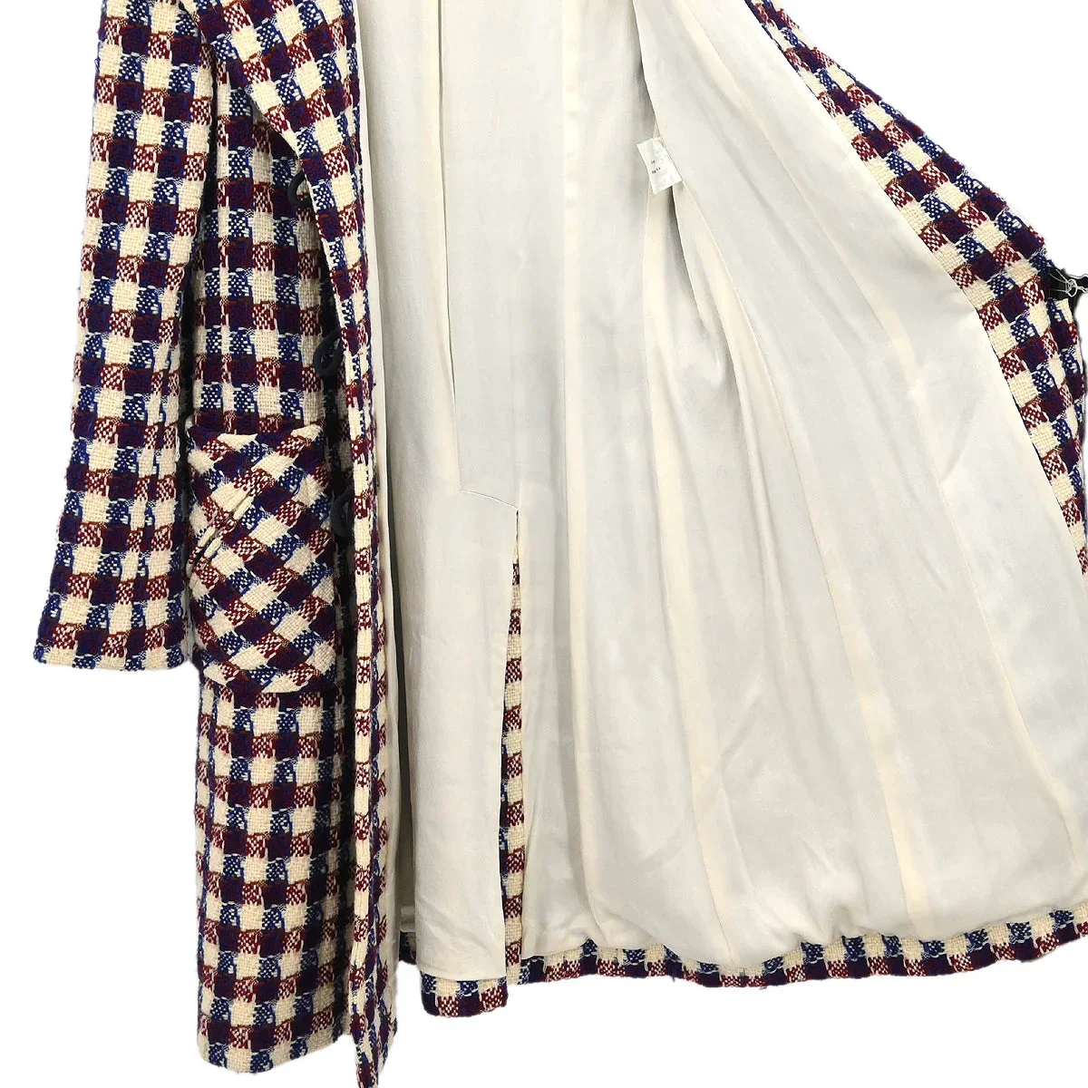 Chanel 2006 Duffle Coat White #42 - Image 7