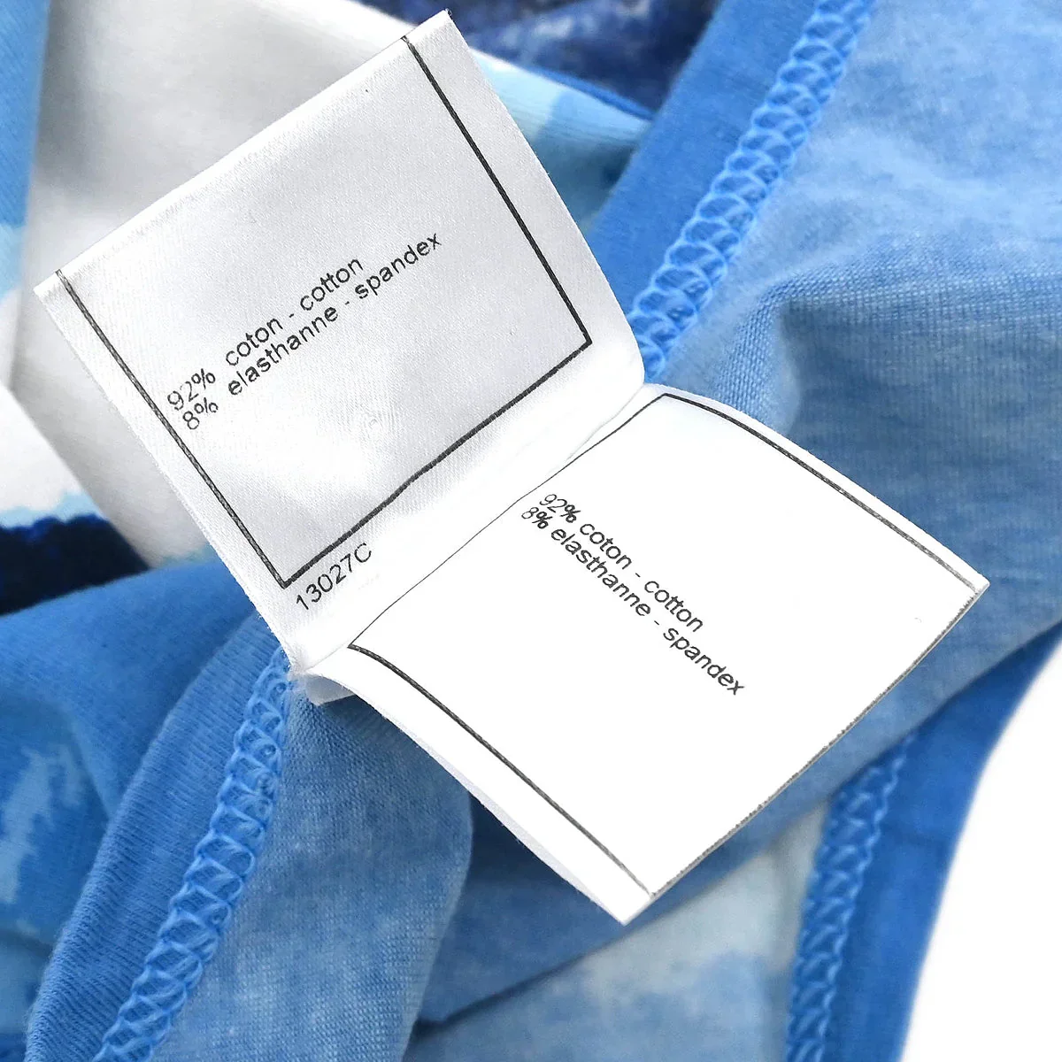 Chanel 2002 Surf Line Sleeveless Tank Top Blue #38 - Image 11