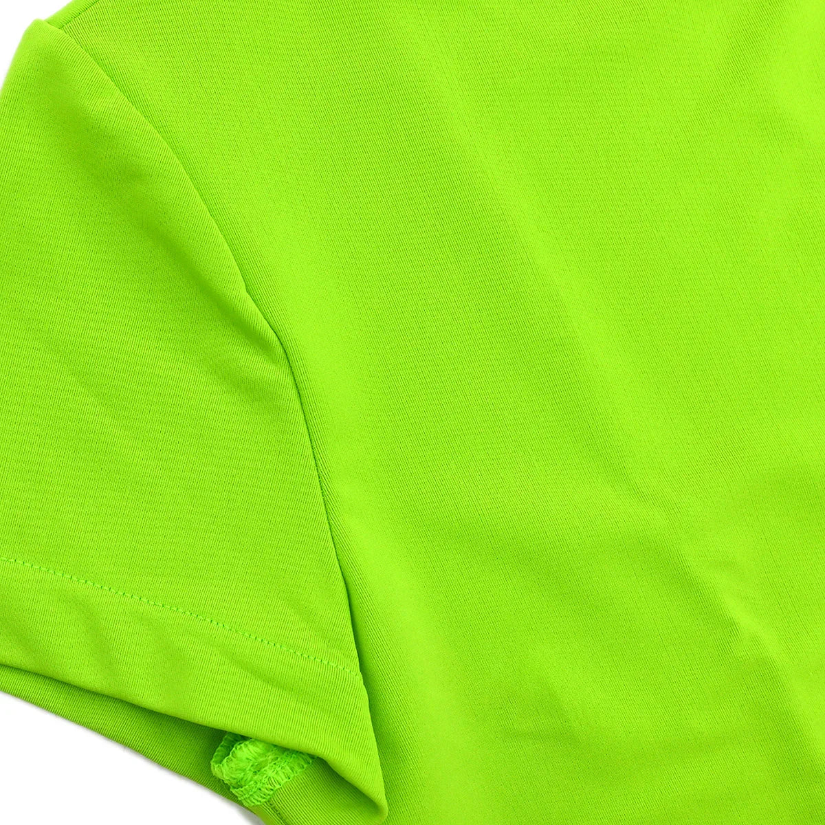 Chanel 1995 Cropped T-shirt Top Green #38 - Image 4