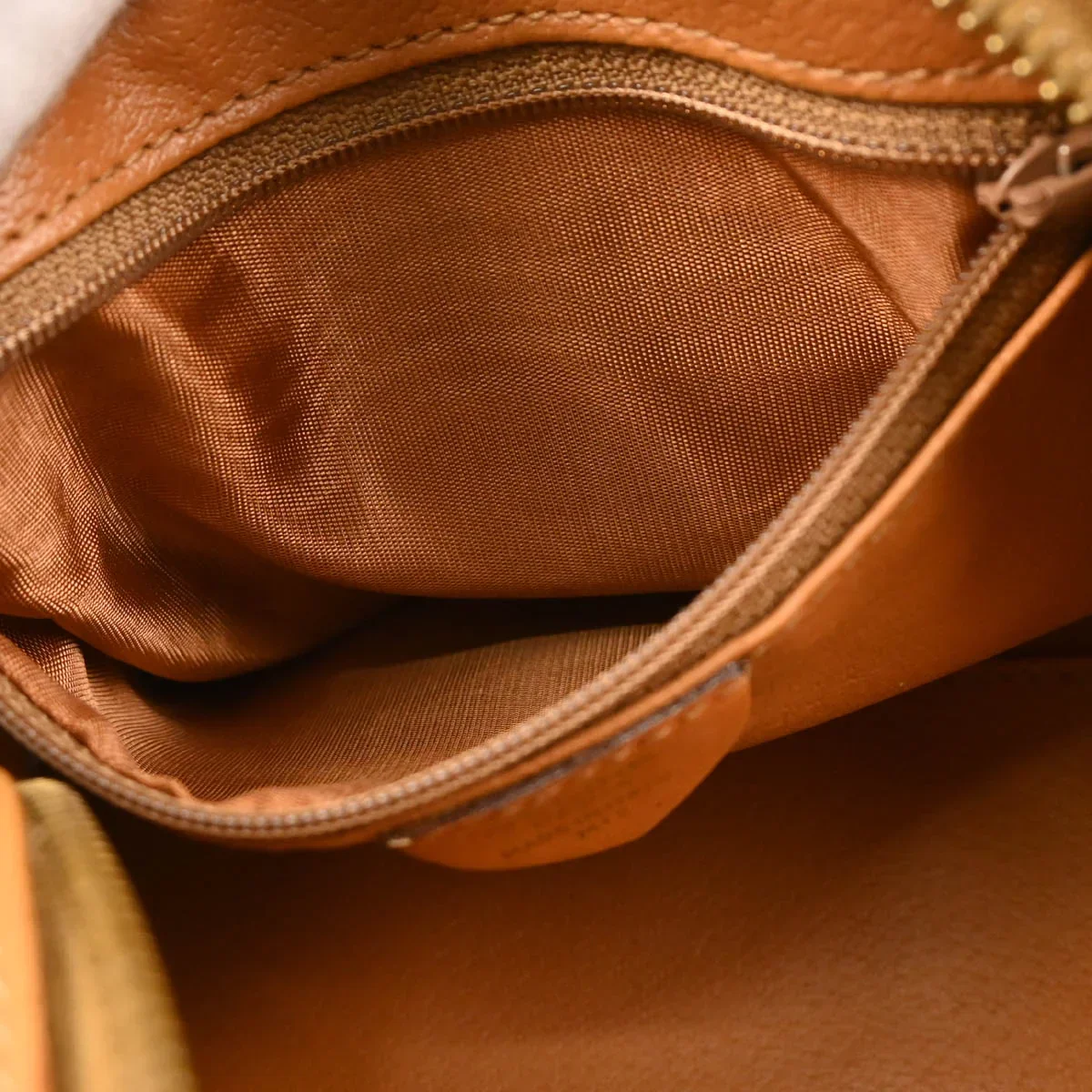 Celine Brown Macadam 2way Shoulder Handbag - Image 9